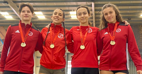 DOMÍNIO NO CAMPEONATO DISTRITAL DE ABSOLUTOS