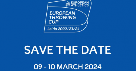 TAÇA DA EUROPA DE LANÇAMENTOS 2024 - SAVE THE DATE