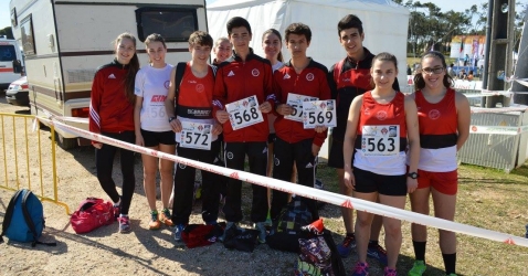 Atletas do JV marcaram presença no Nacional de Corta-mato