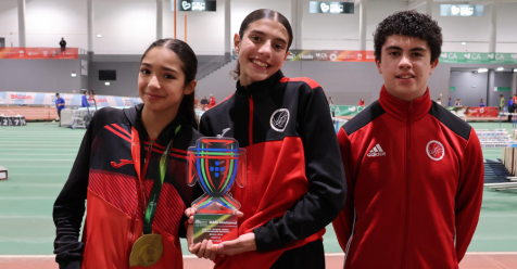 Atletas do Juventude Vidigalense em representação da ADAL na Final Nacional do Triatlo Técnico
