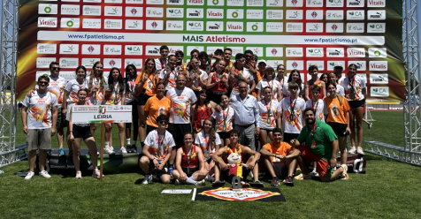 Leiria é vice-campeã nacional no Olímpico Jovem com marcas de qualificação para o Europeu Sub-18