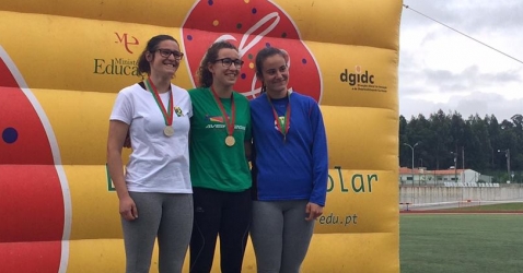 Inês Carreira sagrou-se Campeã Nacional de Desporto Escolar