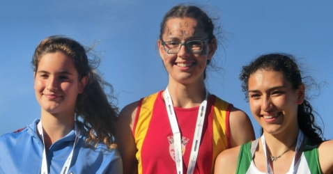 Eduarda e Rodrigo com duas medalhas de ouro nacionais