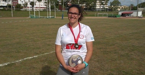 Micaela Sereno lançou o disco para Tbilisi