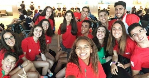 Atletas do JV semifinalistas no Europeu de Juvenis