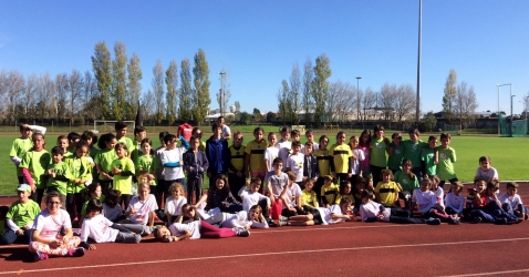 Atleta do JV participaram no Convívio de Benjamins do CA Marinha Grande