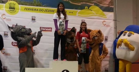 Bárbara Fernandes conquistou pódio duplo no Zêzere