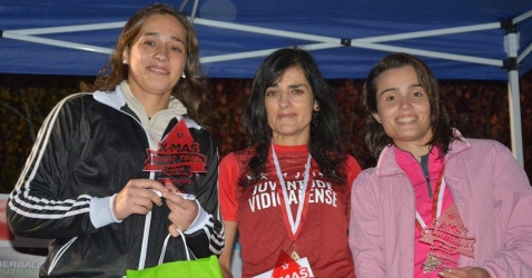 Jocelina Ferreira vitoriosa no Leiria X-Mas Night Trail