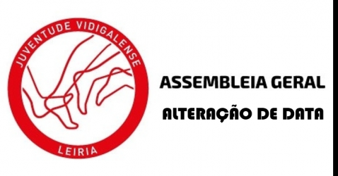 ASSEMBLEIA GERAL ORDINÁRIA - Alteração de Data