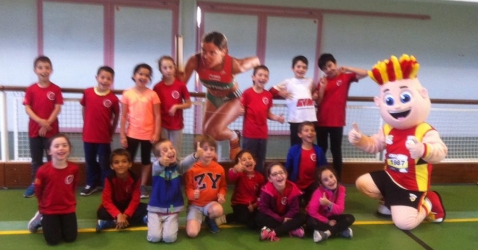 Atletas do JV presentes no Convívio Kids’ Athletics do Bombarral