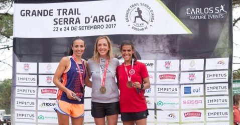 Atletas femininas do JV com participação brilhante no Grande Trail Serra d’Arga