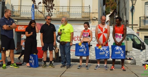 Nataniel e Benvinda venceram na Mini Maratona de Leiria