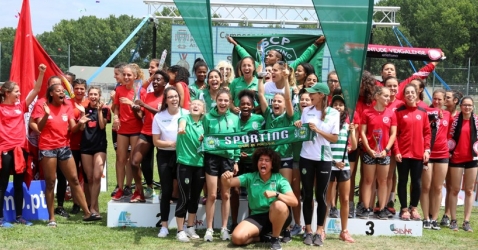 Equipas do JV no pódio do Campeonato Nacional de Esperanças