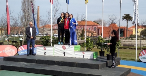 Lília Martins de Ouro no Nacional de Corta-mato Curto