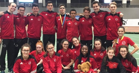 Equipas feminina e masculina foram Bronze no Nacional de Sub-20