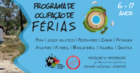 Programa de Ocupação de Férias arranca em Junho
