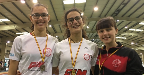 Juliana Brites sagrou-se Campeã Distrital no Pentatlo