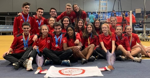 Equipa Feminina Campeã Nacional Sub18 em Pista Coberta