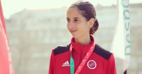 Joana Ferreira foi terceira no CNU de Corta-mato