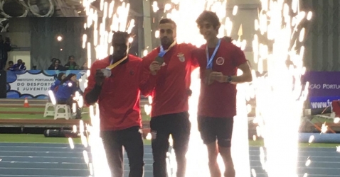 Andreia e André de bronze nos Campeonatos de Portugal