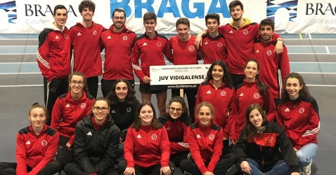 Equipa feminina sagrou-se vice-campeã Nacional de Esperanças