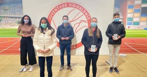 Atletas homenageados na Gala de Atletas do Ano 2020
