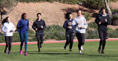 Atletas do JV em estágio em Albufeira