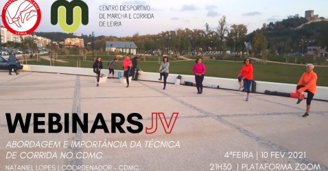 Próxima sessão do ciclo de Webinars JV no dia 10 de fevereiro