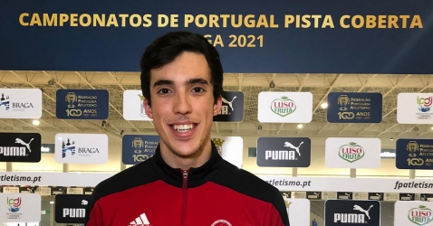 André Pimenta sagrou-se Campeão de Portugal em Pista Coberta