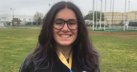 Seis medalhas no Campeonato Nacional de Lançamentos Longos