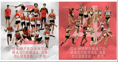 Equipa Masculina Vice-campeã Nacional de Clubes em Pista Coberta