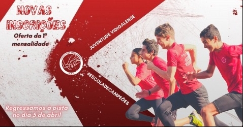 Regresso aos treinos presenciais a 5 de abril