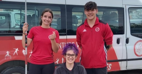 Atletas do JV soberbos nos Campeonatos Nacionais de Lançamentos Longos de Sub18 e Sub20