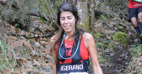 Bárbara e Raquel no pódio nos Trilhos dos Abutres