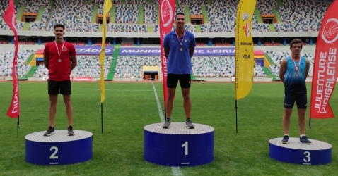Diogo Meneses com novo Recorde Distrital no Decatlo