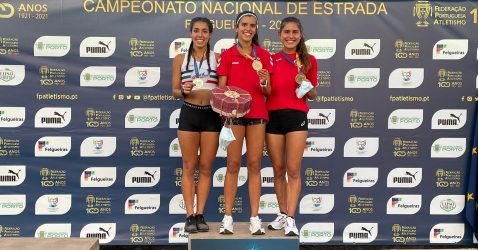 Cátia Pereira de bronze no Campeonato Nacional de Estrada