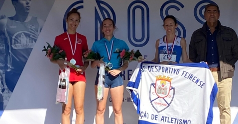 Lília Martins e Cátia Pereira no pódio em Torres Vedras