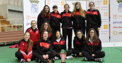 Equipas Juniores no pódio do Campeonato Nacional