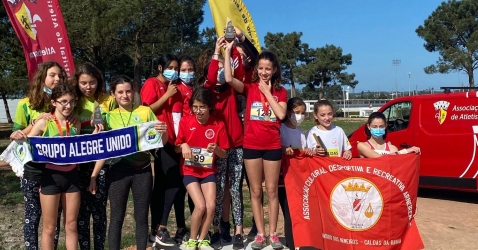 JV com domínio coletivo no Campeonato Distrital de Corta-mato Curto