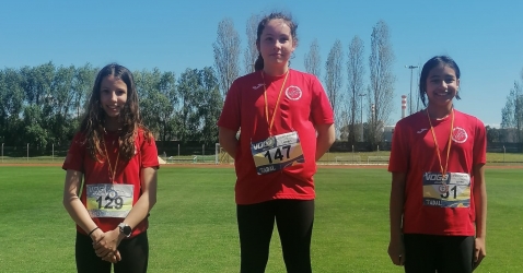 Atletas do JV em destaque no Campeonato Distrital de Lançamentos Longos