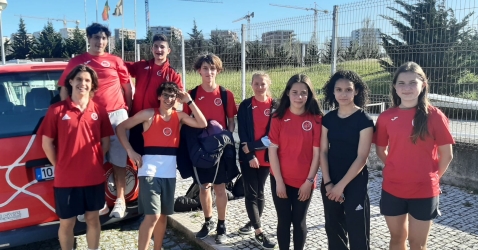 Atletas do JV participaram em Concentrações de vários setores