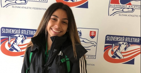 Bruna Marques com novo recorde pessoal na Eslováquia