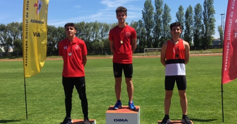 Quatro títulos na 1ª jornada do Campeonato Distrital de Sub18 
