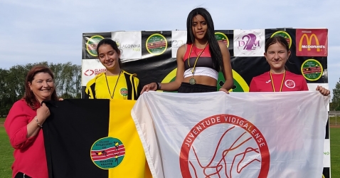 Atletas do JV em destaque no Meeting Jovem do CAMG