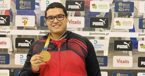 Tomás e Inês venceram no Meeting de Lançamentos Prof. Eduardo Cunha 