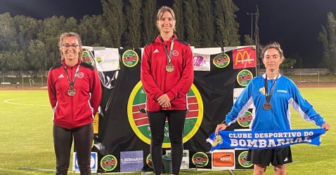 Uma dezena de medalhas alcançadas no Meeting Fernando Alves