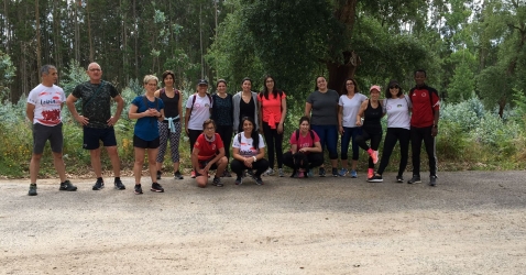 Treino convívio do CDMC juntou cerca de quarenta pessoas