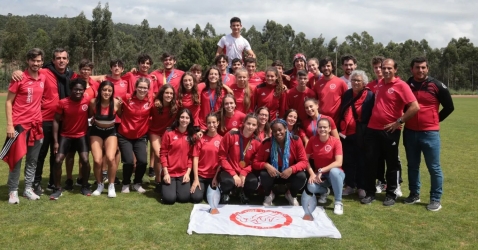 JV sagrou-se Campeão Nacional de Sub18 em Femininos e Masculinos