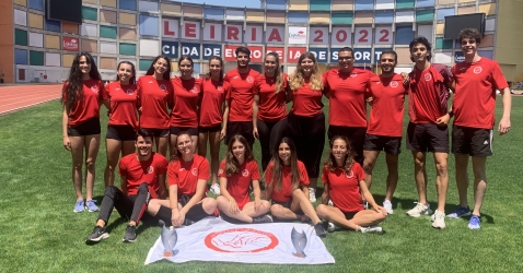 Equipas do JV no pódio no Campeonato Nacional de Esperanças