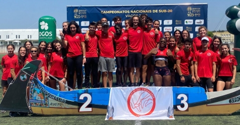 Equipa feminina conquistou título coletivo no Campeonato Nacional de Sub20